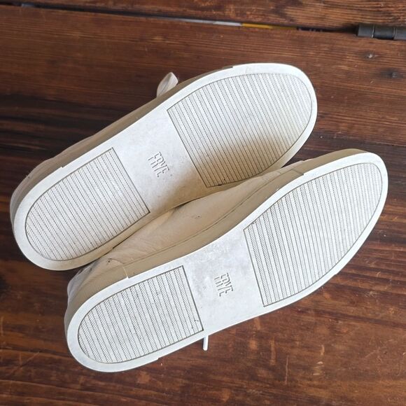 Frye Women’s Ivy Low Lace Sneakers‎ shoes in White Size 8 - Picture 3 of 9